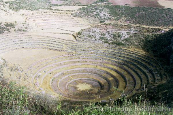 Le site archologique de Moray, prs de Cuzco