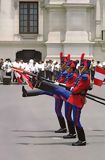 Hussards de Junn, Palais du Gouvernement, Lima