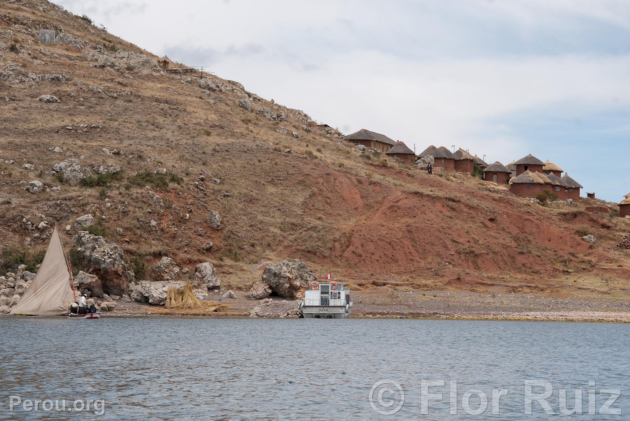 le Tikonata sur le lac Titicaca