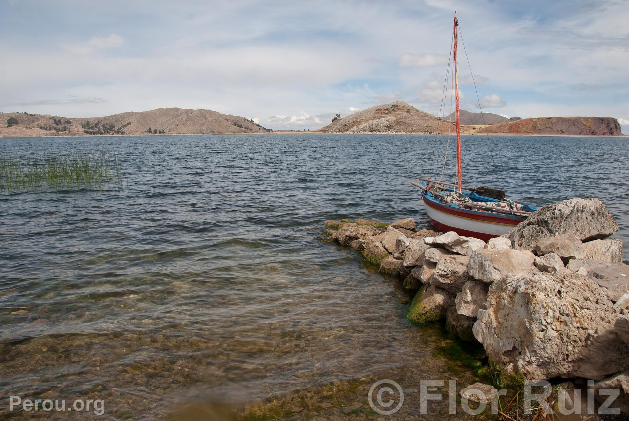 le Tikonata sur le lac Titicaca