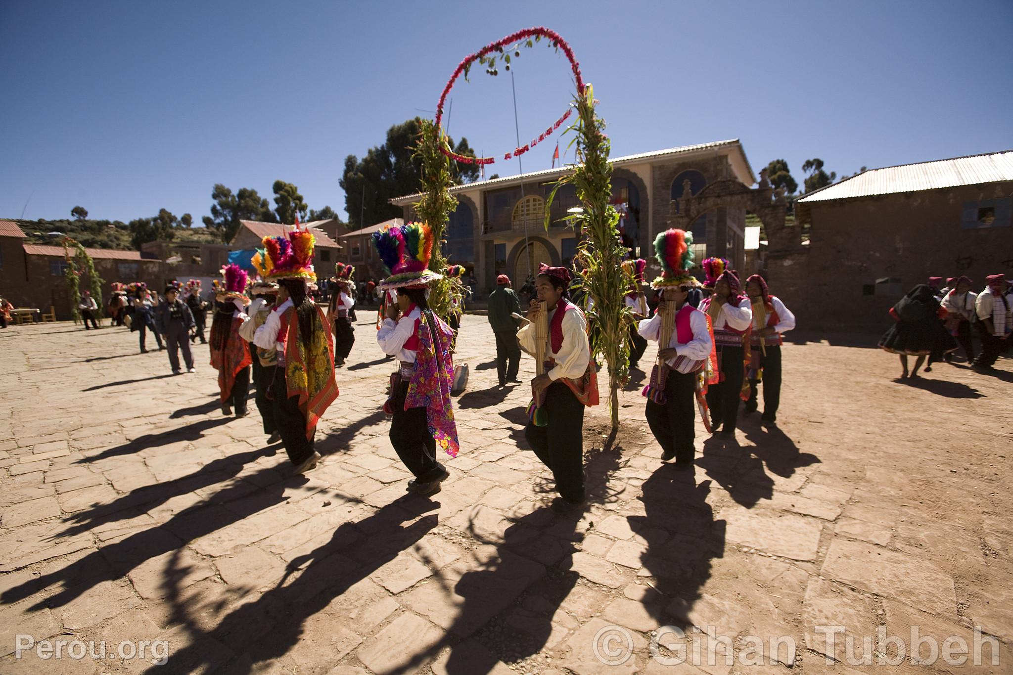 Musiciens de l'Ile de Taquile