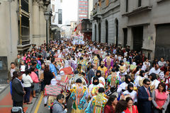 Procession de la Vierge de Carmen, Lima