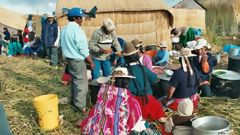 Mariage chez les Uros