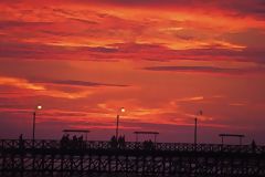 Coucher de soleil  Huanchaco