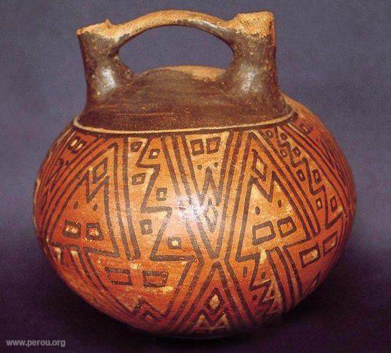 Pièce de céramique de culture Lima