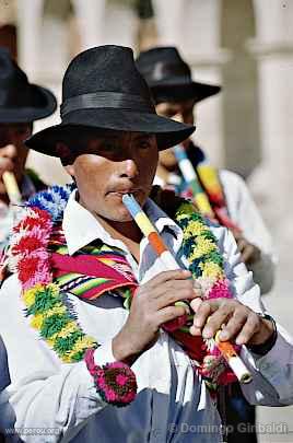Musiciens à Lampa (Puno)