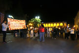 Demande en mariage sur la Place d'Armes, Arequipa