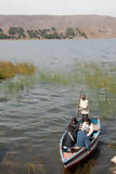 Bateau sur le Lac Titicaca