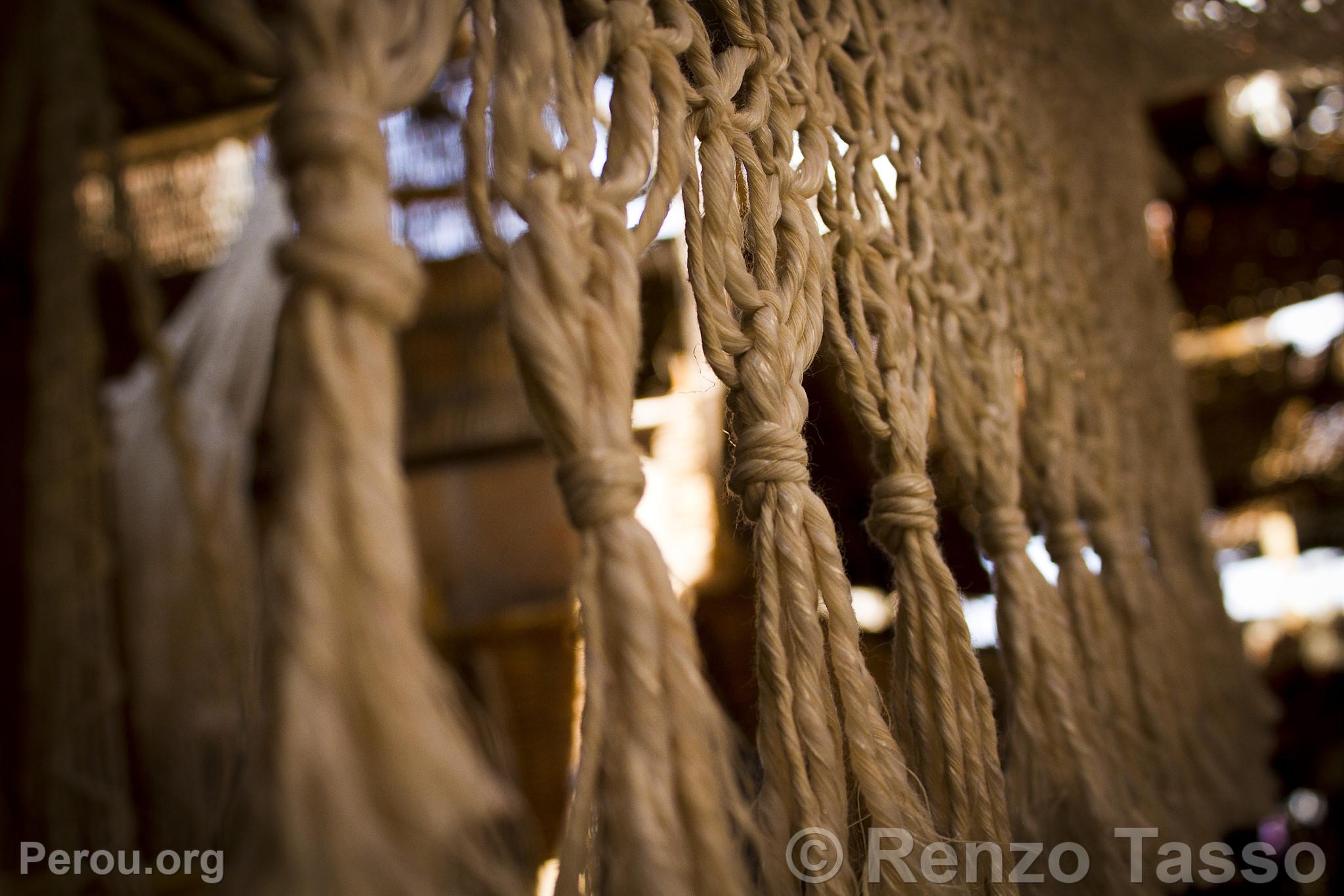 Tissu traditionnel de Catacaos