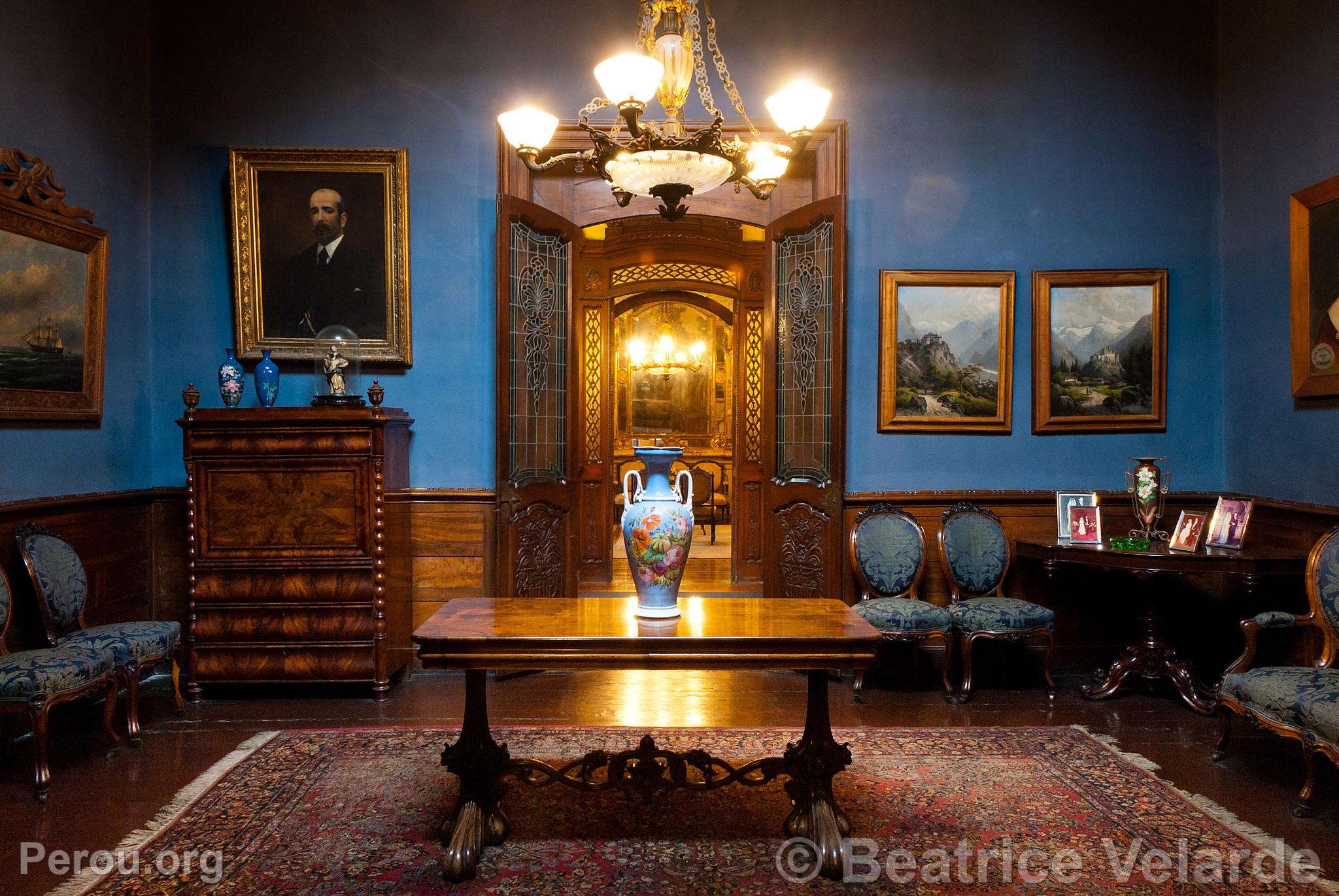 Intérieur de la Casa Aliaga