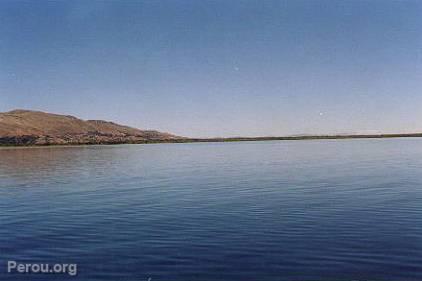 Vue sur le lac Titicaca