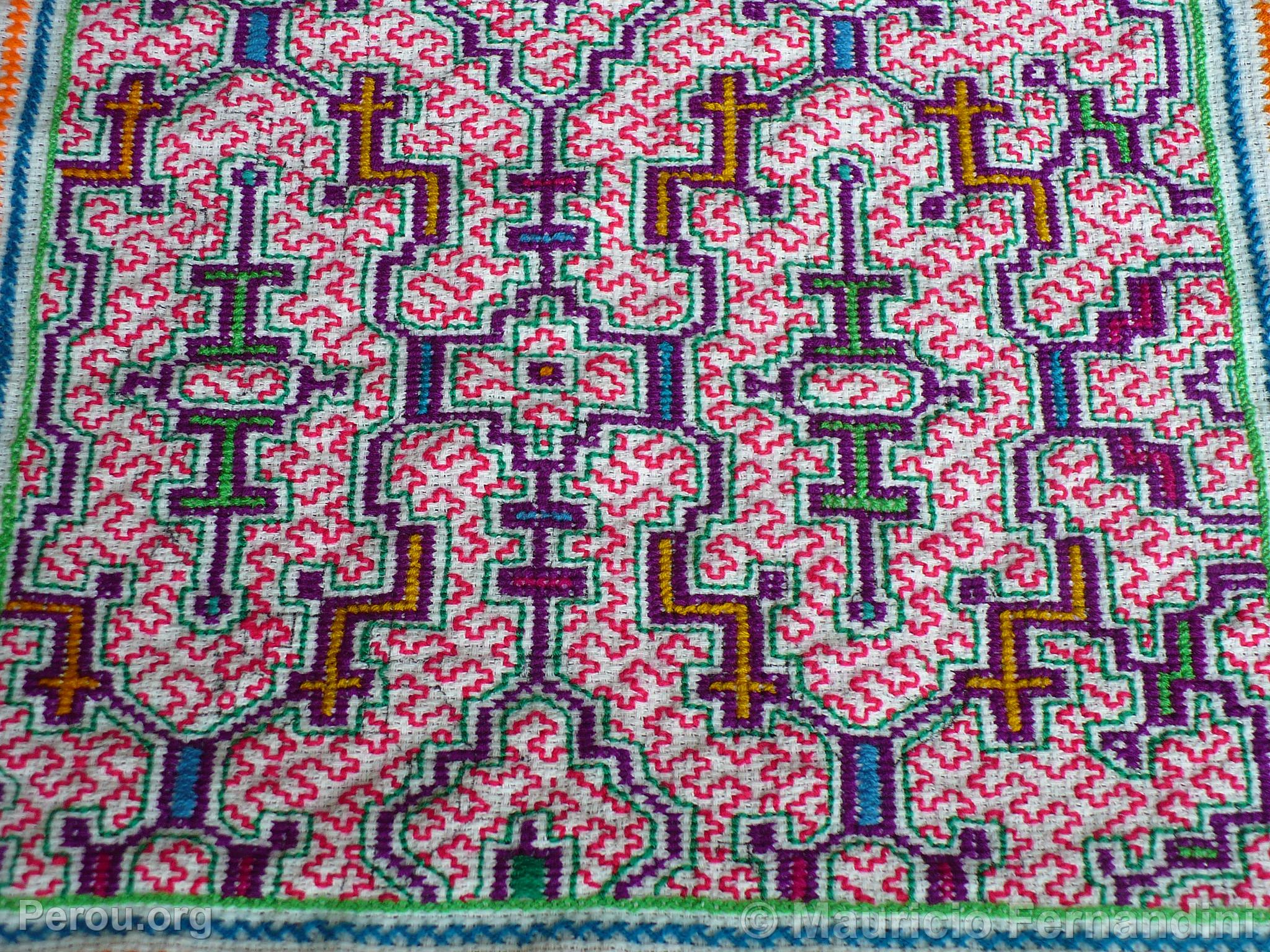 Tissu artisanal d'Ucayali