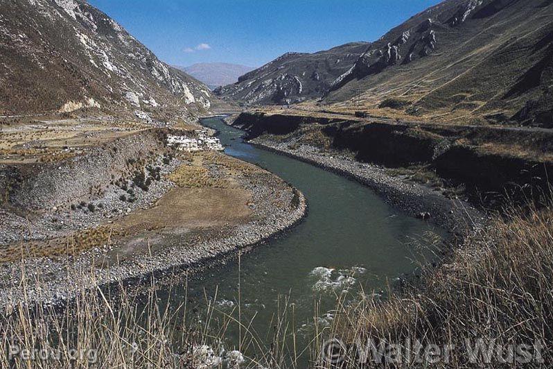 Rivière Mantaro. Huancavelica