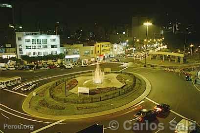 Rond-point de Miraflores, Lima