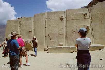 Temple du Soleil, Ollantaytambo