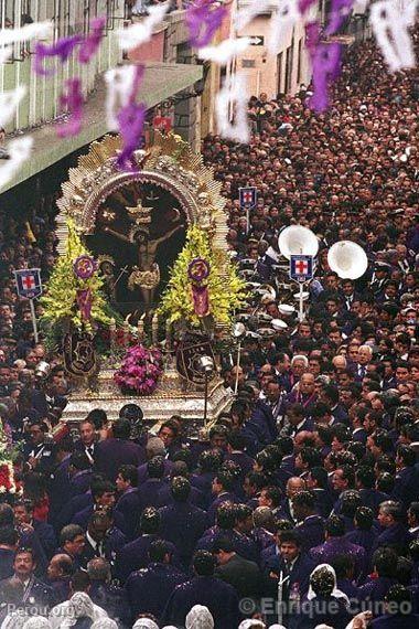 Procession du Seigneur des Miracles, Lima