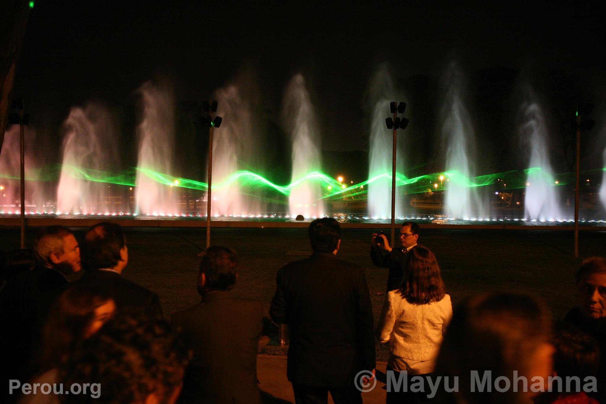 Circuit Magique de l'Eau, Lima