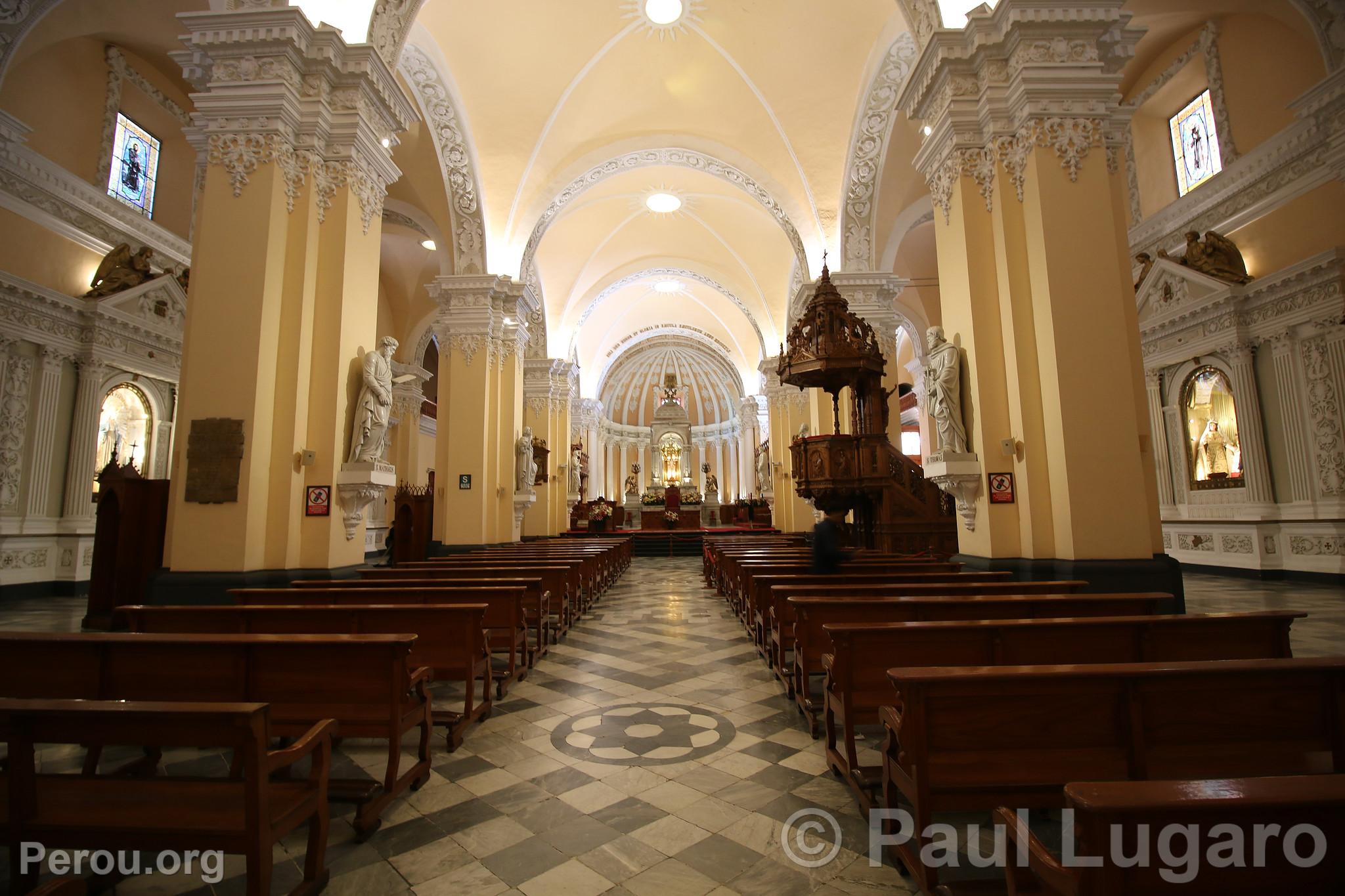 Intrieur de la cathdrale, Arequipa