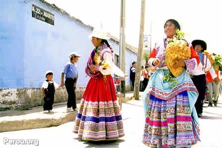 Habits traditionnels de Chivay