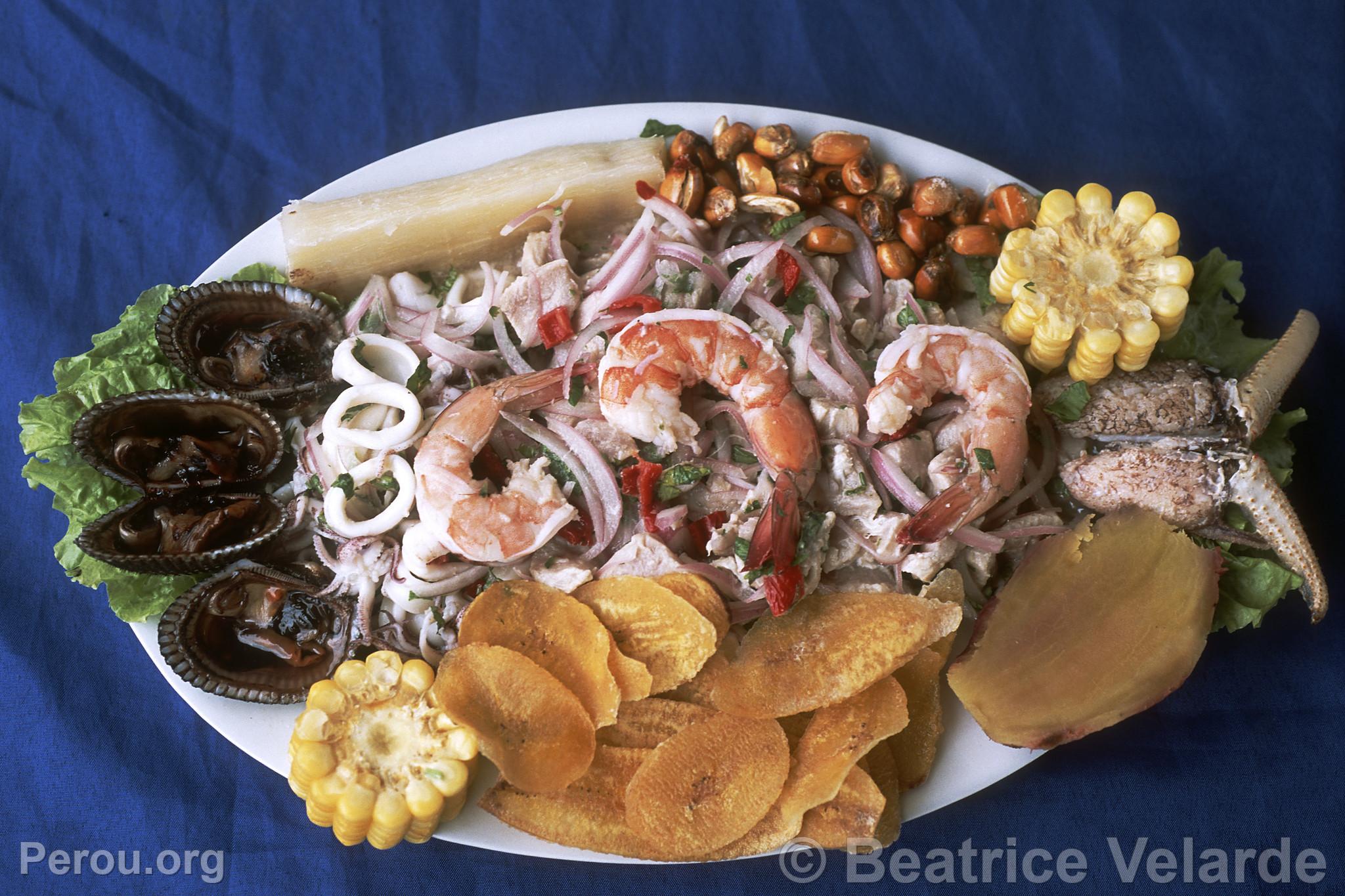 Ceviche mixte