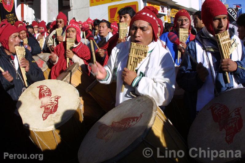 Ensemble de zampoñas