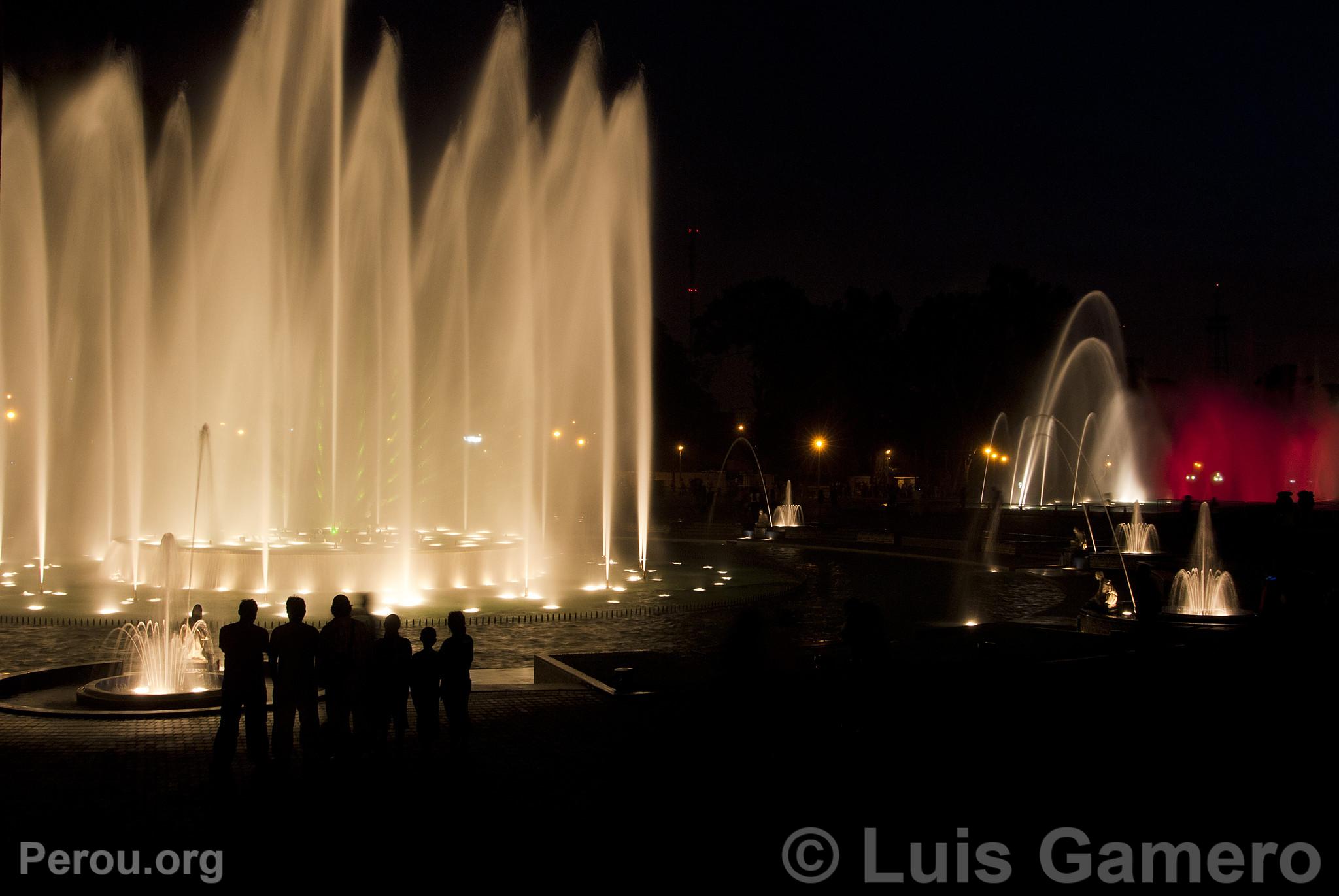 Circuit Magique de l'Eau, Lima