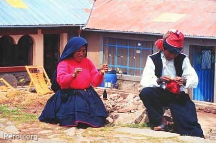 Couple de Taquile