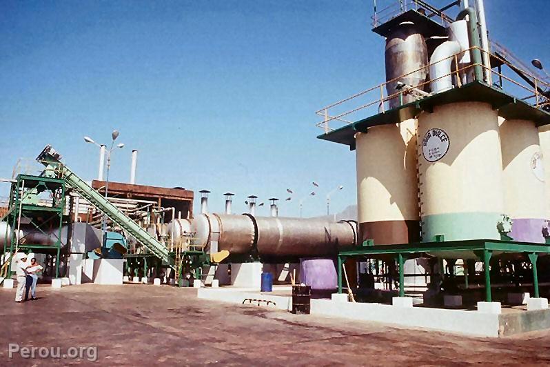 Usine de farine de poisson