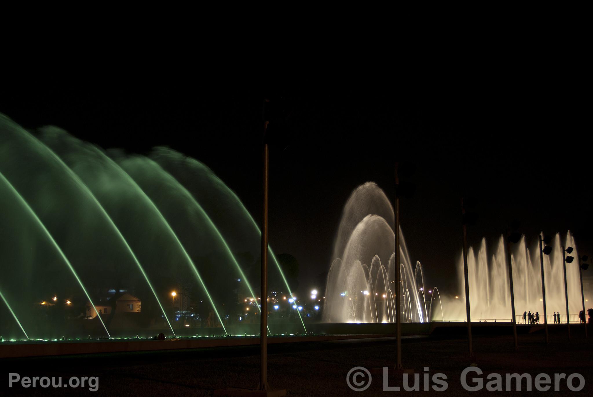 Circuit Magique de l'Eau, Lima