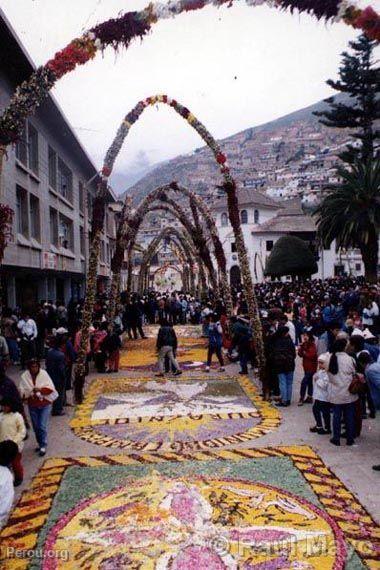 Tapis de fleurs, Tarma