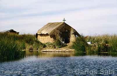 Ile flottante des Uros