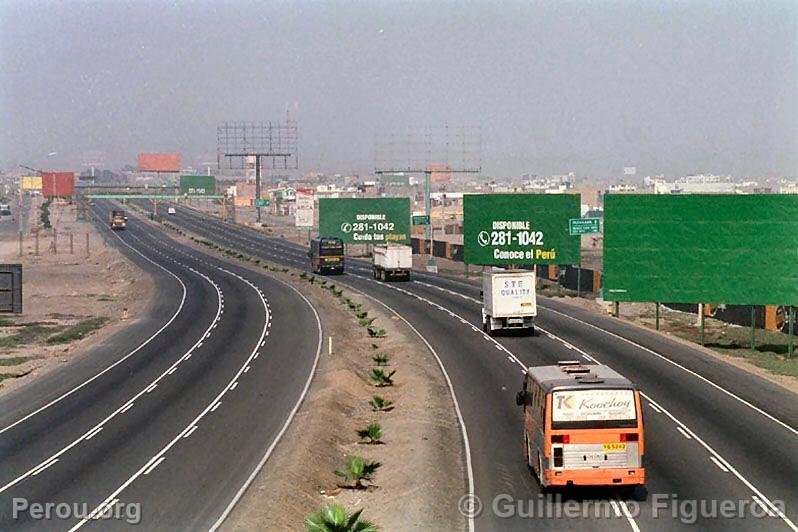 Route Panamricaine Sud, Lima