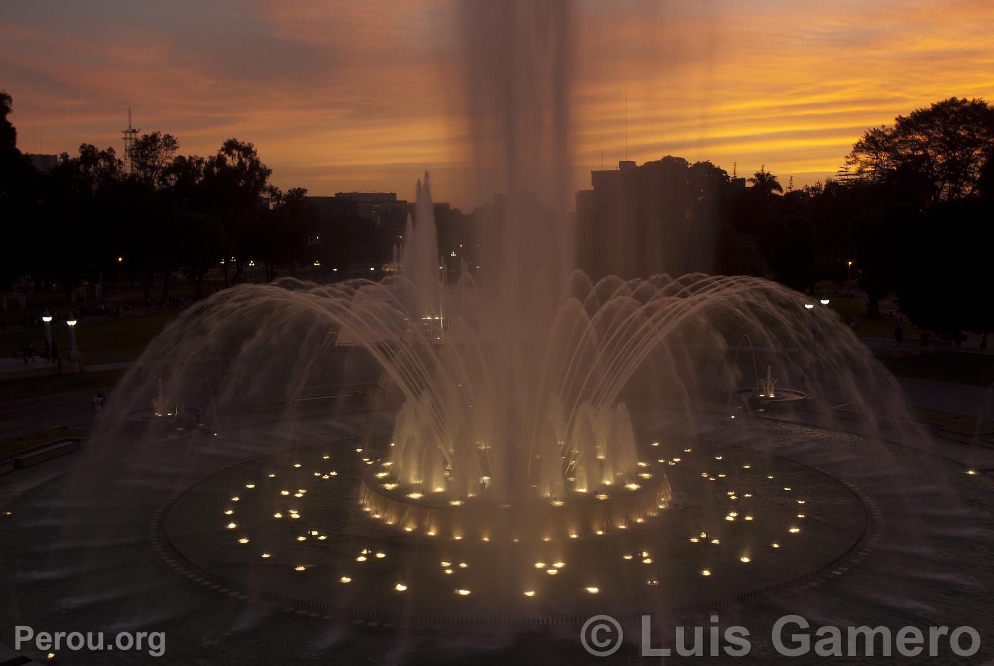 Circuit Magique de l'Eau, Lima