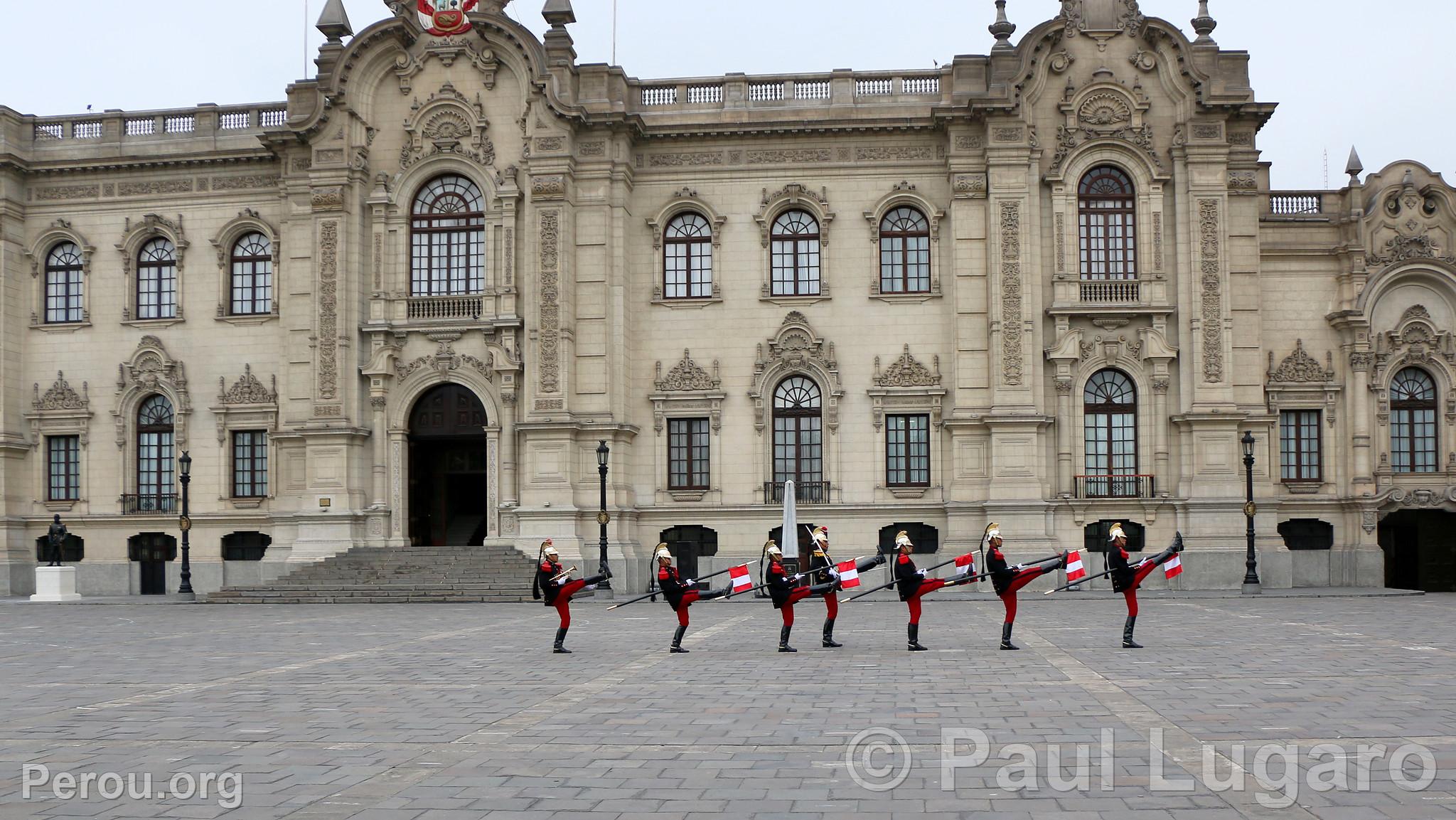 Palais prsidentiel, Lima