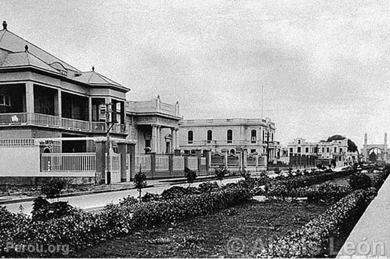 Avenue Leguía (aujourd'hui Av. Arequipa), Lima