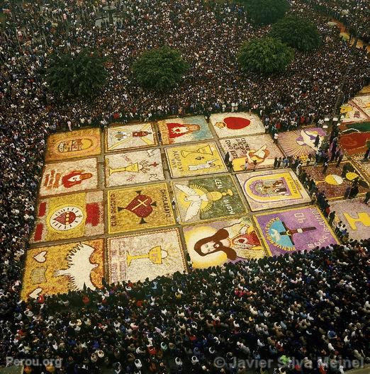 Procession du Seigneur des Miracles, Lima