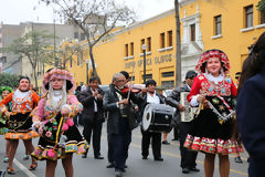 Procession de la Vierge de Carmen, Lima