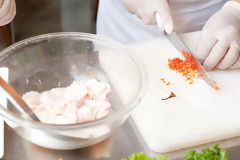 Préparation de Cebiche