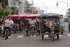 Mototaxis à Iquitos
