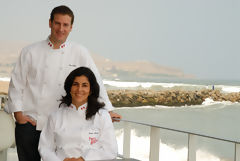 Chefs Iván Kisic et Paola Marsano