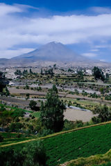 Volcan Misti et campagne d'Arequipa