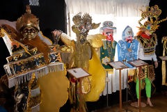 Exposition de costumes traditionnels