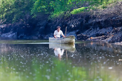 Bateau dans les mangroves de Tumbes