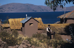 Maison d'htes  Llachon et au Lac Titicaca