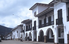 Mairie et habitations, Chachapoyas