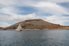 le Tikonata sur le lac Titicaca