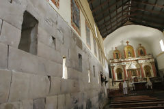 Murs de l'église San Juan Bautista