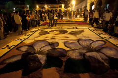 Tapis de fleurs