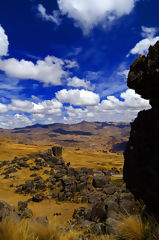 Fort de roches de Sachapite